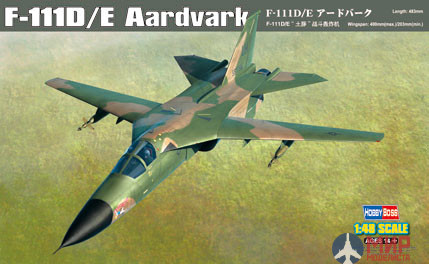 80350 Hobby Boss самолёт  F-111D/E Aardvark (1:48)