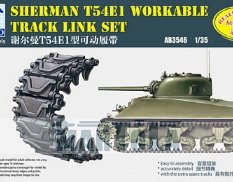 AB3546 Bronco Sherman T54E1 Workable Track Link Set