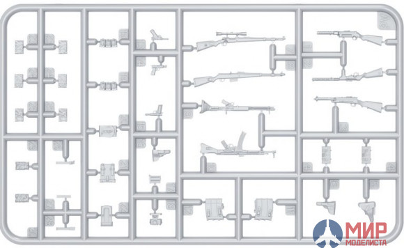 35247 MiniArt аксессуары  GERMAN INFANTRY WEAPONS & EQUIPMENT  (1:35)