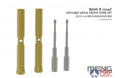 SPS-079 Meng Model 1/9 BMW R nineT Movable Metal Front Fork Set