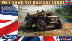 35GM0028 Gecko Models  Mk 1 Sawn Off Daimler (SOD)  (1:35)