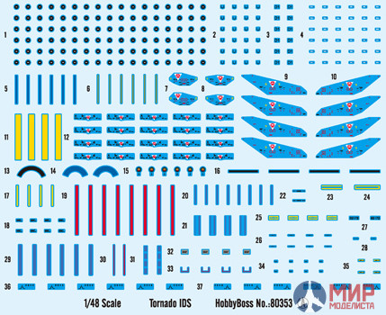 80353 Hobby Boss  самолёт  Tornado IDS (1:48)