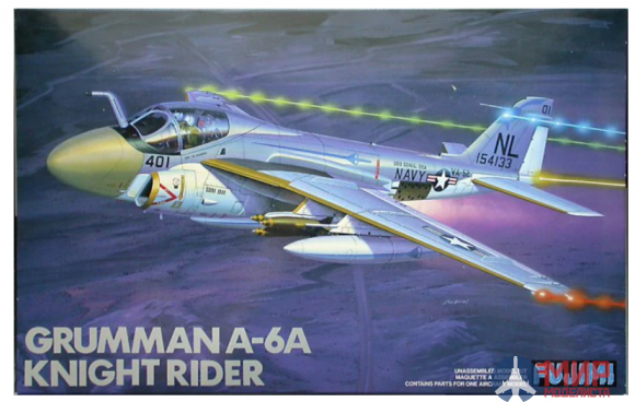 27016 Fujimi Grumman A-6A Knight Rider + Набор колес 2шт