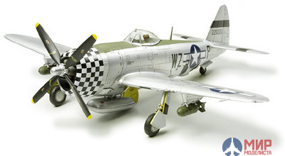 60770 Tamiya 1/72 Самолет P-47D Bubble Top