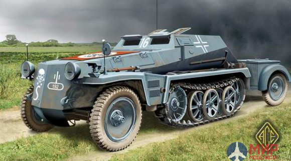 ACE72238 ACE 1/72 Sd.Kfz 252 транспортер боеприпасов