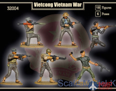 MR32004 MARS 1/32 Набор фигур Vietkong