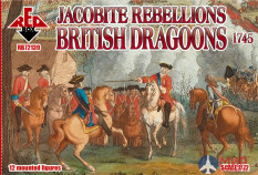 RB72139 Red Box Jacobite Rebellion. British dragoons 1745