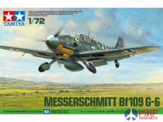60790 Tamiya 1/72 Немецкий истребитель MesserschmittBf-109G-6