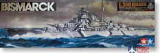 78013 Tamiya 1/350 Немецкий линкор Bismarck + ДОПОЛНЕНИЯ