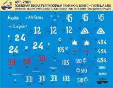 72021 New Penguin 1/72  "Тяжёлый танк ИС-2" Советская броня в боях за Берлин 45 г.