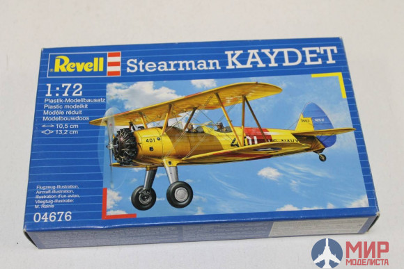 04676 Revell самолёт Stearman Kaydet  (1:72)