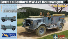 35GM0032 Gecko Models German Bedford MW 4x2 Beutewagen  (1:35)