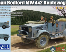 35GM0032 Gecko Models German Bedford MW 4x2 Beutewagen  (1:35)