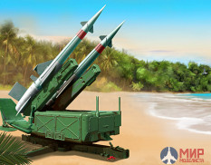 02353 Trumpeter 1/35 Soviet 5P71 Launcher with 5V27 Missile Pechora (SA-3B Goa) Rounds Loaded