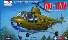 AMO7250 Amodel Mil Mi-1MU Soviet helicopter with Falanga anti-tank complex