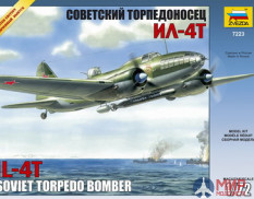 7223 Звезда 1/72 Советский торпедоносец "Ил-4Т"