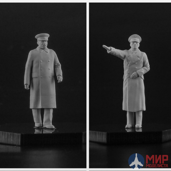 NS-F-72003 North Star Model 1/72 Фигуры Mix set "Despots of 20th century"(Stalin and Hitler figures)