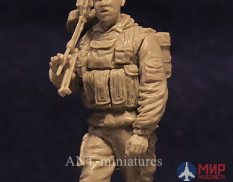 35-126 ANT-miniatures 1/35 Пулеметчик спец войск ГРУ, Россия 1999 г.