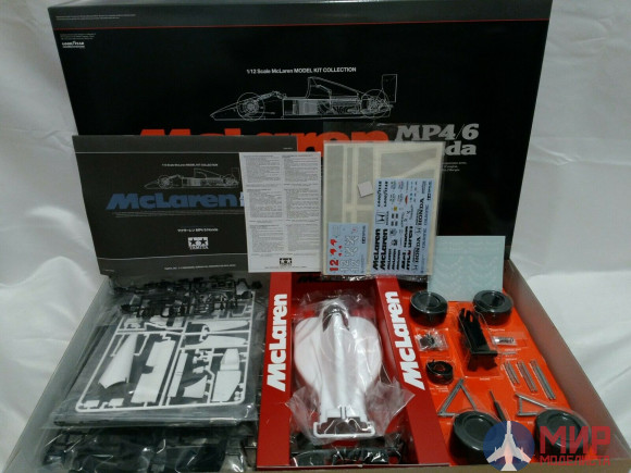 89721 Tamiya 1/12 Limited McLaren Mp4/6 Honda Plastic Model D5850