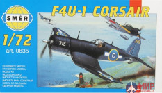 0835 Smer самолет F4U-1 Корсар (1:72)