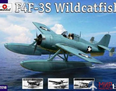 AMO72210 Amodel 1/72 Поплавковый самолет Grumman F4F-3S 'Widcatfish'