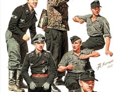 35283 MiniArt фигуры  GERMAN TANK CREW. SPECIAL EDITION  (1:35)