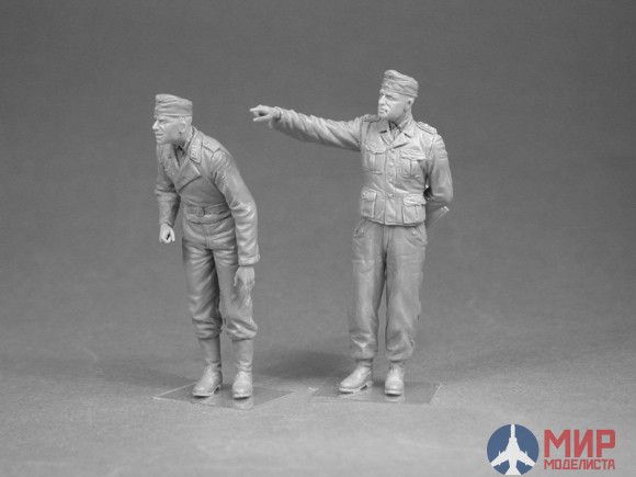 35283 MiniArt фигуры  GERMAN TANK CREW. SPECIAL EDITION  (1:35)