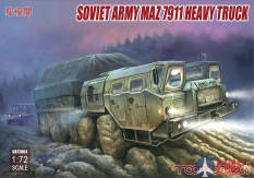 UA72064 Modelcollect 1/72  Soviet Army MAZ 7311 Heavy Truck