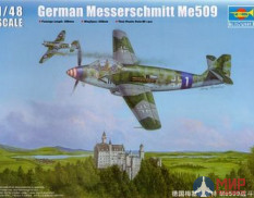 02849 Trumpeter 1/48 Самолет Messerschmitt Me 509