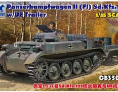 CB35090 Bronco Models 1/35 Танк PzKpfw. II(FI) Sd.Kfz.122 w/UE Trailer