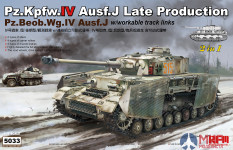 RM-5033 Rye Field Models 1/35 PZ.KPFW.IV AUSF.J LATE PRODUCTION