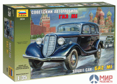 3634 Звезда 1/35 Советский автомобиль ГАЗ М1