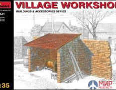 35521 MiniArt 1/35 Деревенская мастерская Village workshop