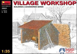 35521 MiniArt 1/35 Деревенская мастерская Village workshop