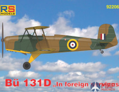 92206 RS Models 1/72 Bücker 131 D In foreign services