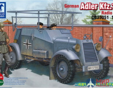 CB35051 Bronco Models 1/35 Бронемашина German Adler Kfz.14 Radio Car
