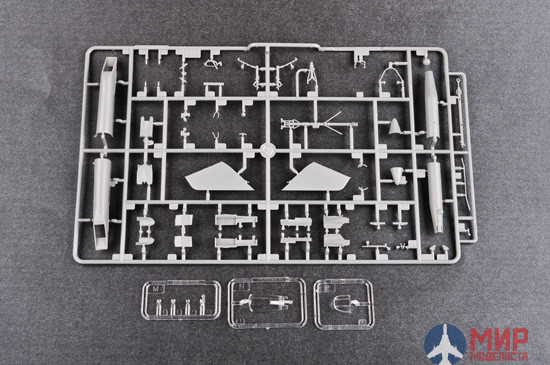 01674 Trumpeter 1/72 самолёт  M!G-29A Fulcrum (izdeliye 9.12)