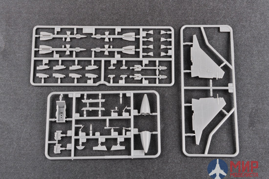 01674 Trumpeter 1/72 самолёт  M!G-29A Fulcrum (izdeliye 9.12)