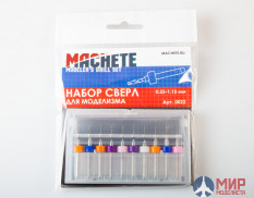 MA 0022 Machete Набор сверл для моделизма 0.25-1.15 мм
