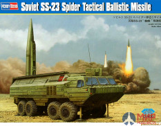 85505 Hobby Boss пусковая установка Soviet SS-23 Spider Tactical Ballistic Missle  (1:35)