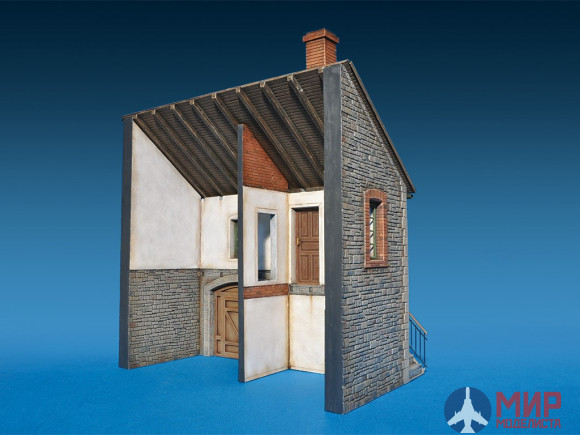 35515 MiniArt наборы для диорам  ARDENNES BUILDING  (1:35)