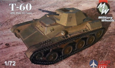 MW7271 Military Weels ЗСУ 12,7мм на базе Т-60 1/72