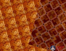 65177 ZIPmaket  Набор напольных покрытий "паркет" 1/35