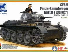 CB35061 Bronco Models 1/35 Танк PanzerKampfwagen II Ausf.D1