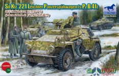 CB35033 Bronco Models 1/35 Бронеавтомобиль Sd.Kfz.221 Leichter Panzerspahwagen