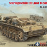 CB35117 Bronco Models 1/35 Танк Sturmgeschutz III Ausf D (SdKfz 142) in North Africa