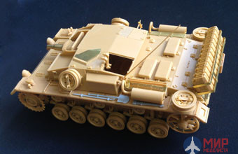 CB35117 Bronco Models 1/35 Танк Sturmgeschutz III Ausf D (SdKfz 142) in North Africa