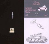 TG77 Jordi Rubio 1/35 Ствол German 7,5cm for Tristar Panzer IV C/D