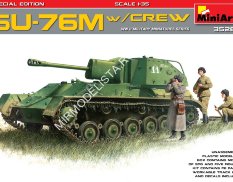 35262 MiniArt САУ  76M w/Crew SPECIAL EDITION  (1:35)