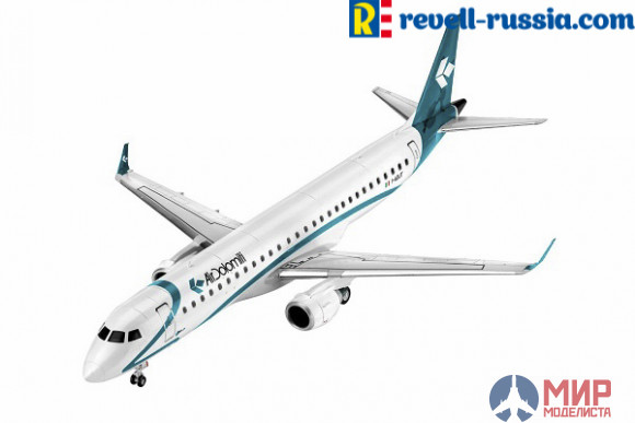 04884 Revell самолёт Embraer 195 Air Dolomiti  (1:144)